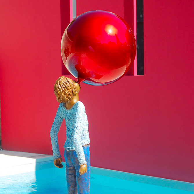 Exposition temporaire Le grand ballon par Marie-Noëlle Ronayette